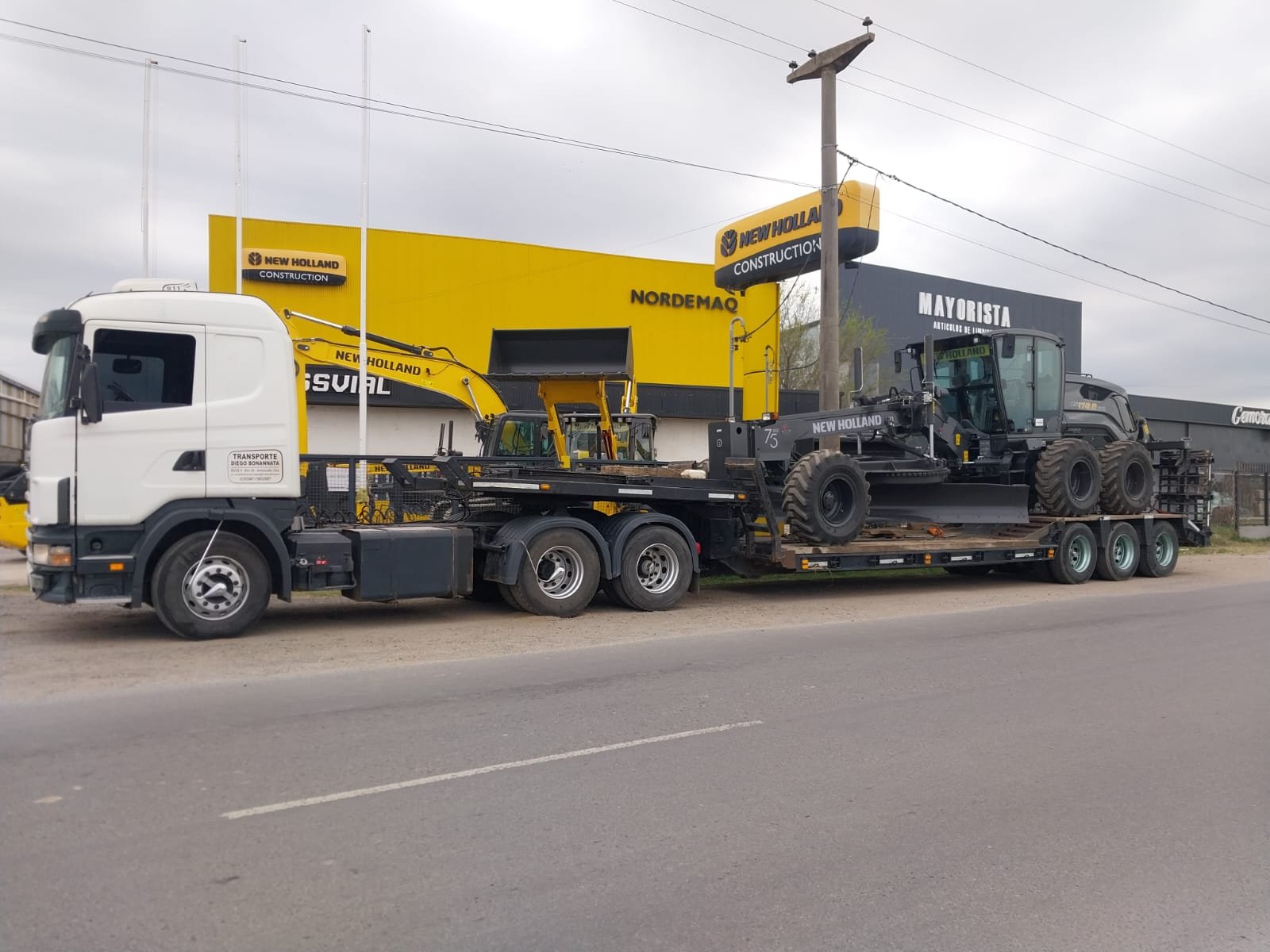 Carretón vial LeoCor 3 ejes / Random 3 ejes