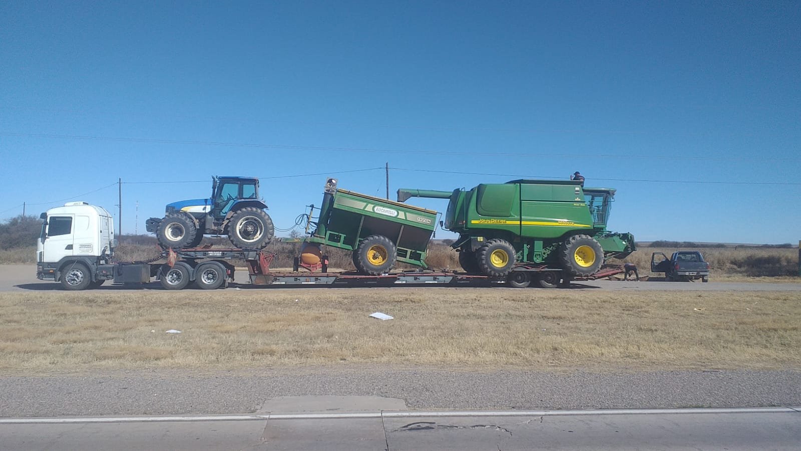 Carretón agrícola Marcelini 2 ejes 18mts