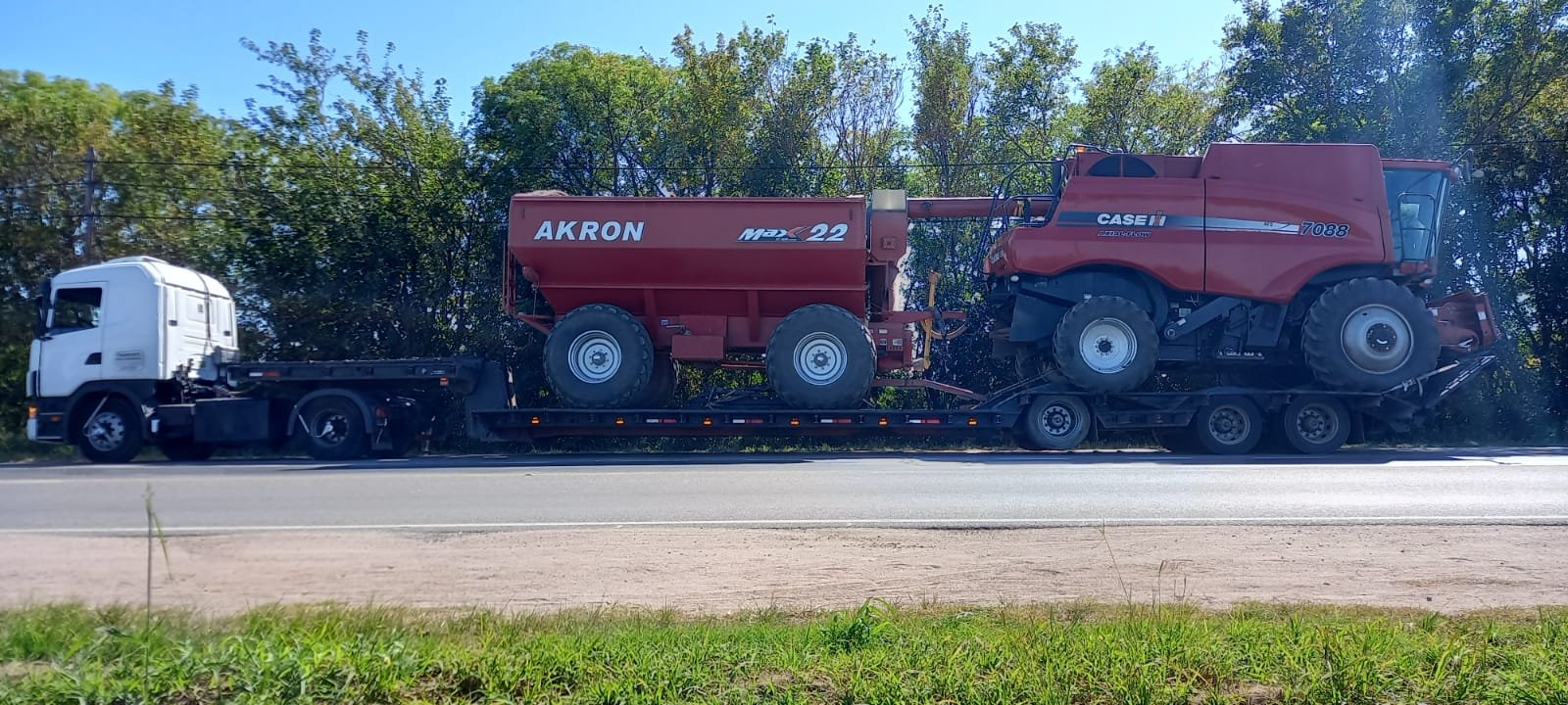 Carretón agrícola Vulcano 2+1 18mts